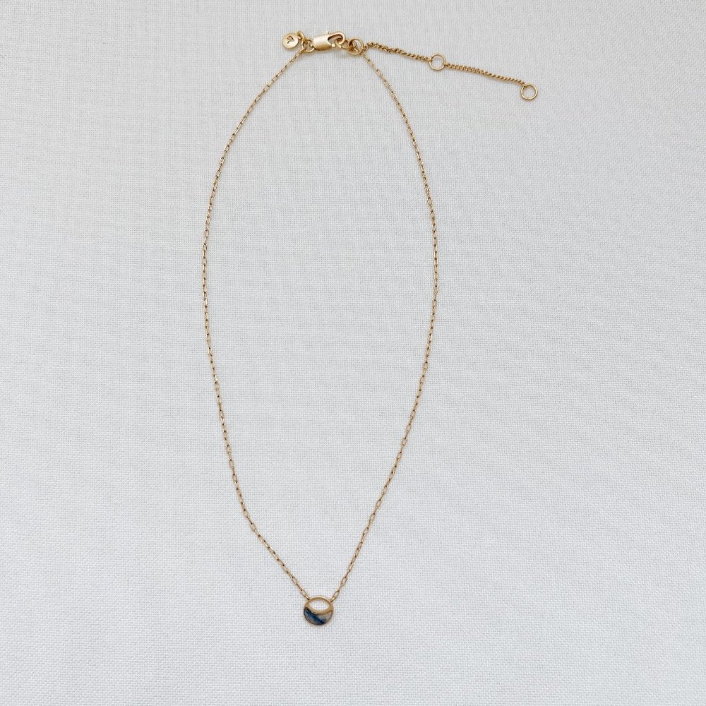 Madewell Crescent Moon Necklace
